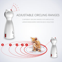 Smart Automatic Laser Cat Toy - Interactive Exercise & Training Device
