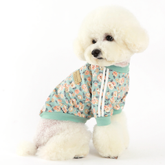 Nancy Track Top Mint - Stylish Pet Apparel