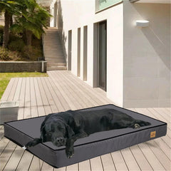 Large Orthopedic Dog Bed 2-in-1 Waterproof Cushion with Washable Cover