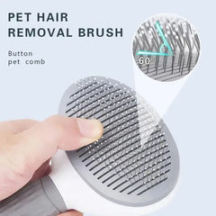 Self-Cleaning Pet Brush - Professional Hair Remover for Pets