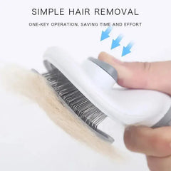 Self-Cleaning Pet Brush - Professional Hair Remover for Pets