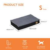 Large Orthopedic Dog Bed 2-in-1 Waterproof Cushion with Washable Cover