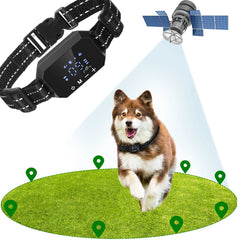 GPS Wireless Dog Fence - Range up to 3300 Ft, Rechargeable & Waterproof