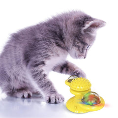 Interactive LED Whirling BallsActivated Cat Entertainment