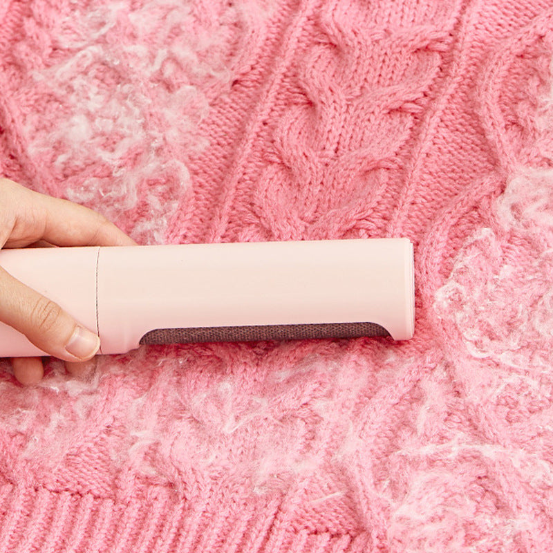 2-in-1 Reusable Pet Hair Remover - Portable Lint Roller & Brush