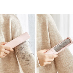 2-in-1 Reusable Pet Hair Remover - Portable Lint Roller & Brush