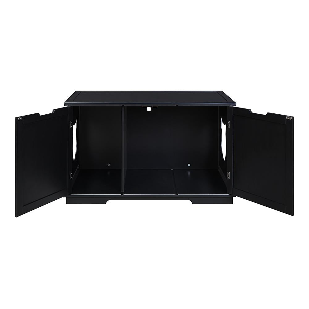X-Large Cat Litter Box Enclosure - Hidden Washroom Bench Furniture