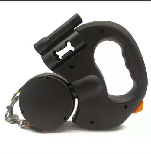 Dual Retractable Dog Leash - Reflective 360° Swivel for 
