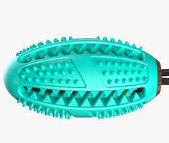 Rubber Bone Dog Chew Toy - Dental Health & Teeth Cleaning