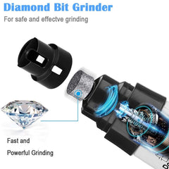 Cordless Pet Nail Trimmer - Quiet Rechargeable Grinder with 2 Speeds