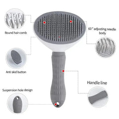 Self-Cleaning Pet Brush - Professional Hair Remover for Pets