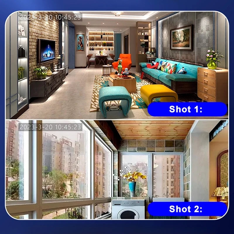 1080P Pet Tracking WiFi Camera – Home Security & Pet Monitor with Mobile App Control