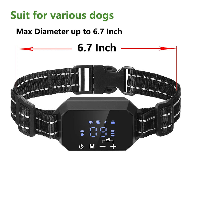 GPS Wireless Dog Fence - Range up to 3300 Ft, Rechargeable & Waterproof