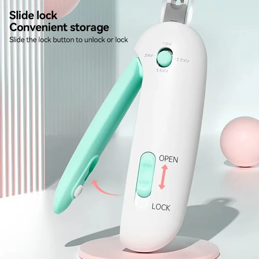 Professional Pet Nail Clippers – Safe & Comfortable Trimmer for Cats & Dogs