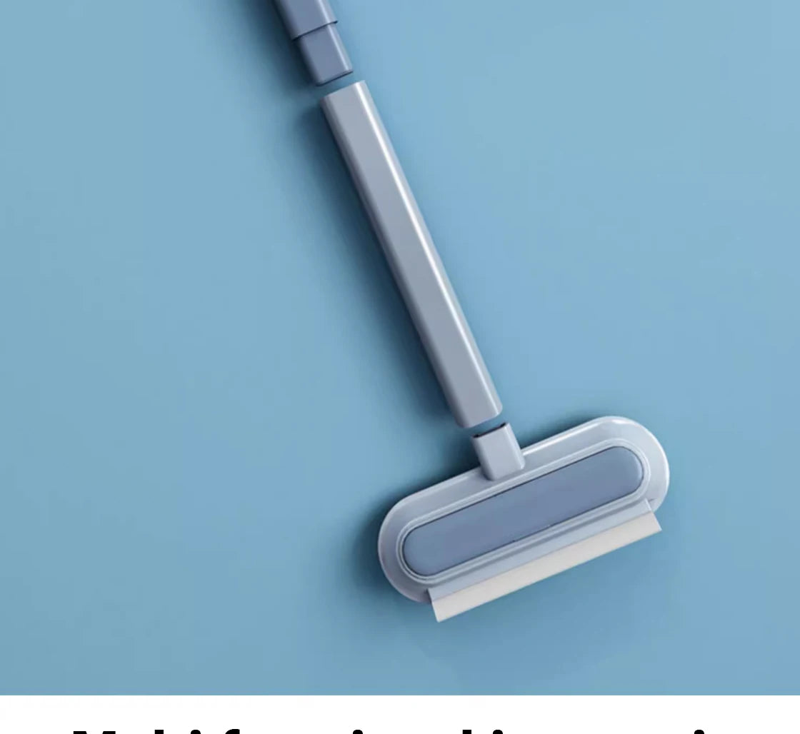Pet Hair Remover Brush - 3-in-1 Long Handle Cleaning Tool