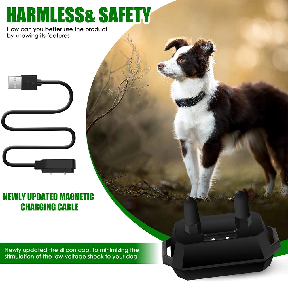 GPS Wireless Dog Fence - Range up to 3300 Ft, Rechargeable & Waterproof