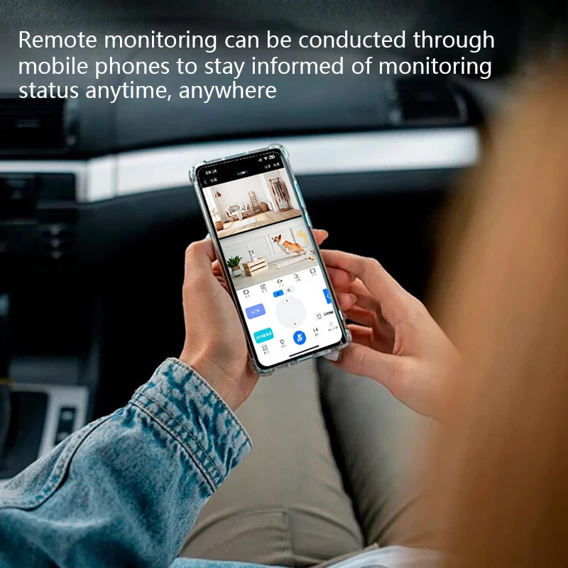 1080P Pet Tracking WiFi Camera – Home Security & Pet Monitor with Mobile App Control