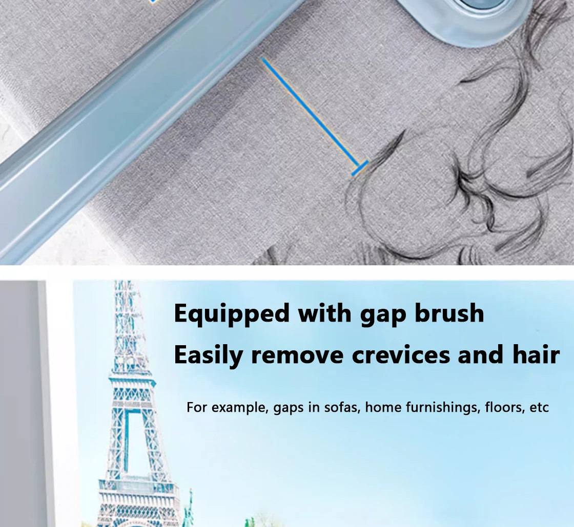 Pet Hair Remover Brush - 3-in-1 Long Handle Cleaning Tool
