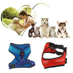 USB Rechargeable LED DogHarness Safety Vest Reflective Strip