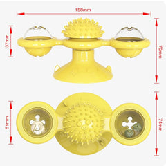 Interactive LED Whirling BallsActivated Cat Entertainment